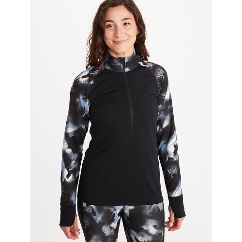 Marmot Polartec Baselayer For Womens Black Grey LZY057682